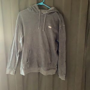 Mens vans dark grey hoodie.